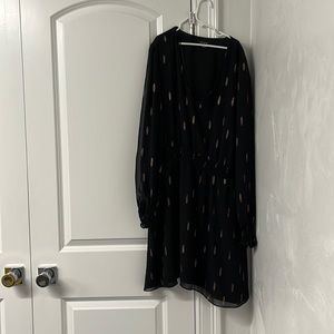 Size L 1State long sleeved dress